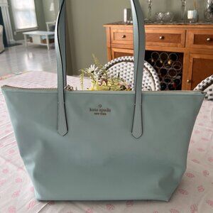 NWT Kate Spade Kitt Tote Large Blue Glow